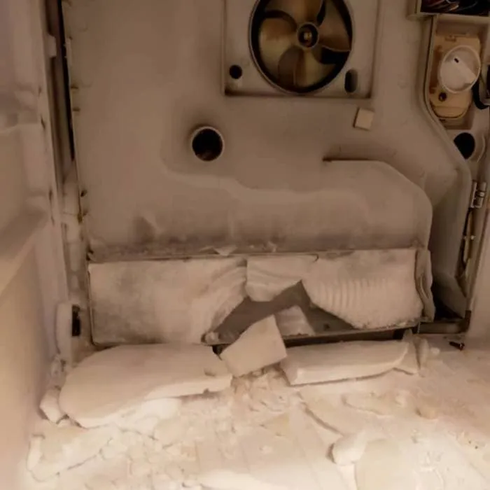 Freezer defrost and seal repair